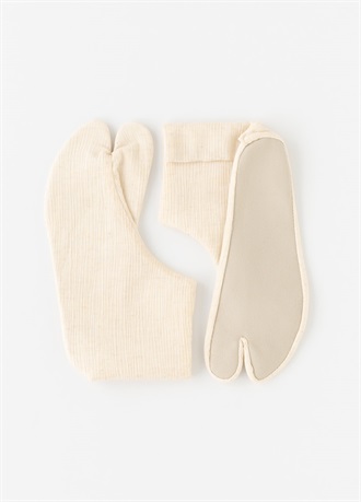 すずかぜ足袋　生成り（ご予約受注品）