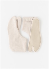 すずかぜ足袋　白鼠（ご予約受注品）