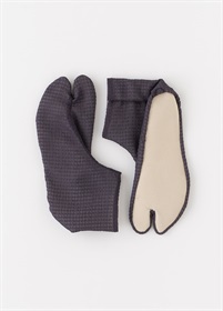 さざなみ足袋　ネイビー（ご予約受注品）