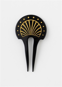 【江戸日和】かんざし　はなび　黒