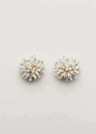 designsix　NOVA EARRING / MIXIVORY SILVER