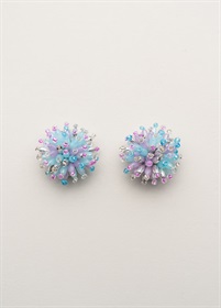 designsix　NOVA EARRING / MIXAMETHYST BLUE
