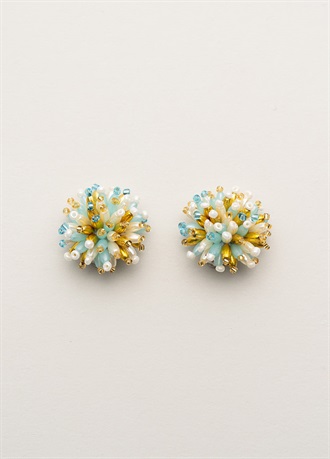 designsix　NOVA EARRING / MIXTURQUOISE