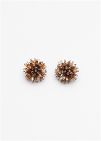 designsix　NOVA EARRING MIX AMETHYST SILVER（お取り寄せ品）