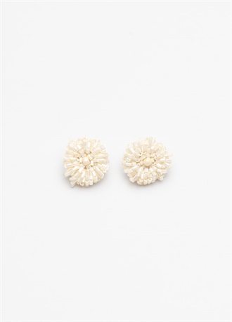 designsix　BELLY EARRING IVORY