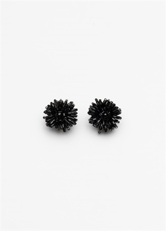 designsix　BELLY EARRING BLACK