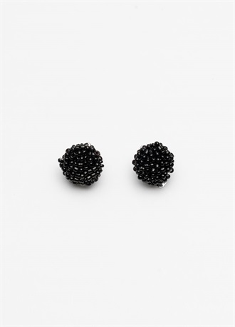 designsix　ORB EARRING BLACK