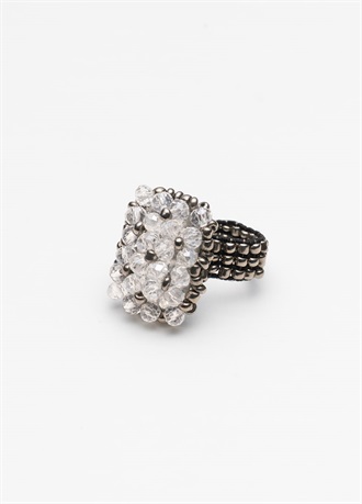 designsix　GEM RING SSGRAY/SILVER