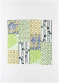 宿つなぎ　風呂敷・大　緑