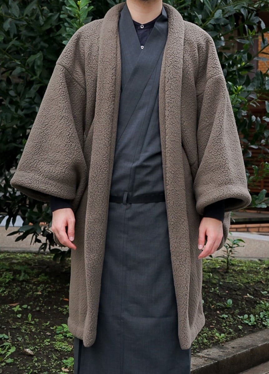 OUTDOOR KIMONO【秋冬】 HAORI / Khaki