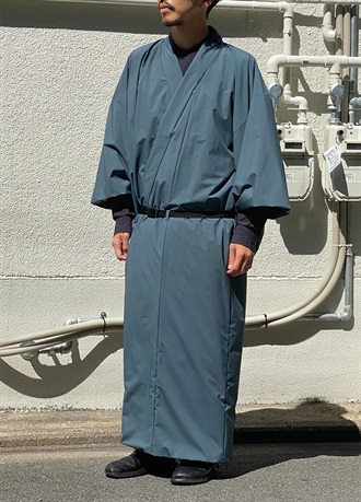 OUTDOOR KIMONO【秋冬】2L Octa Slate Blue