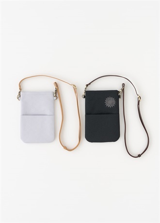 あまり布加工　スマホショルダー