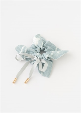 あまり布加工　シュシュ