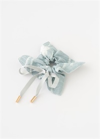 あまり布加工　シュシュ