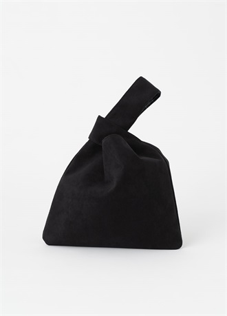 あまり布加工　ノットバッグ