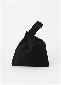 あまり布加工　ノットバッグ