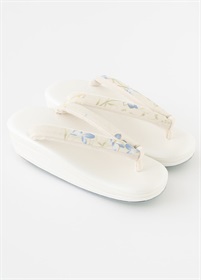 あまり布加工　草履　あ～る夏無地（三段）