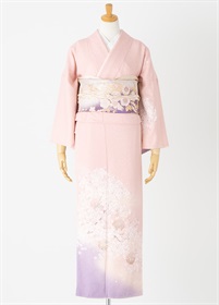 やまとオリジナル訪問着レンタル 花日和 ピンク M | 訪問着レンタル