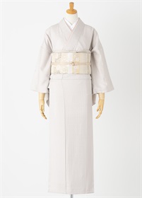 やまとオリジナル色無地レンタル　結　灰色　L