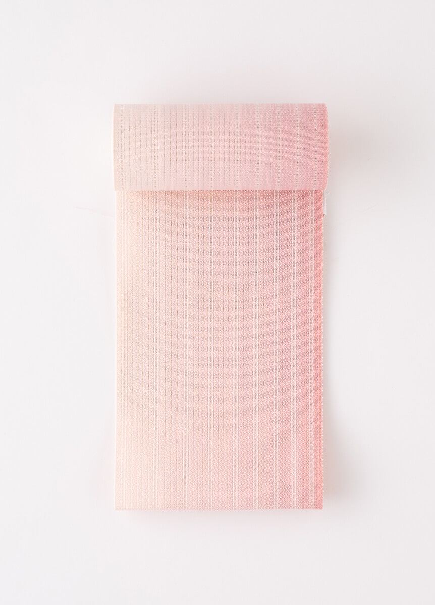 紗半幅帯 博多織 ボカシ ピンク | 帯 | やまとオンラインストア
