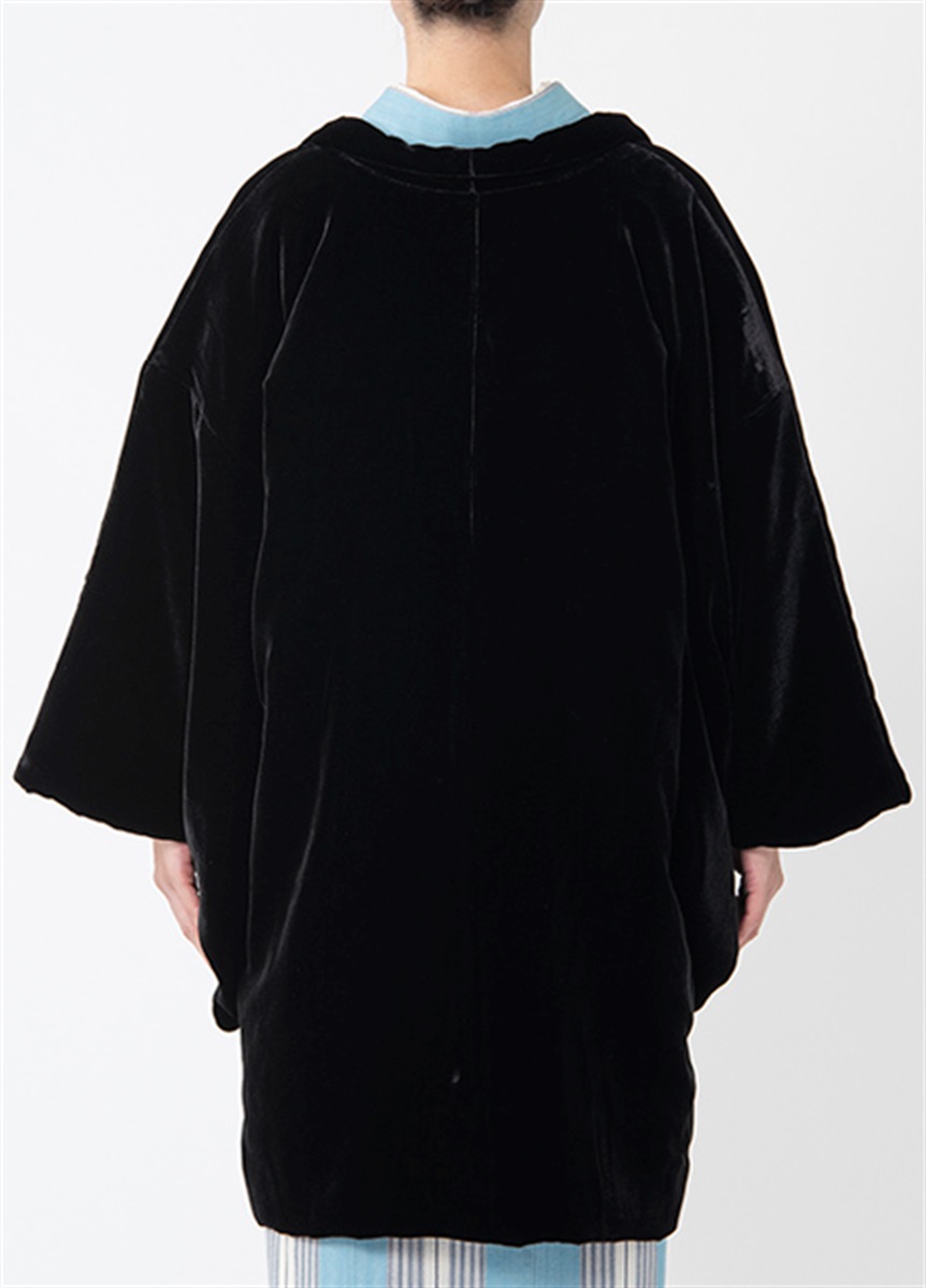 ベルベット 羽織・黒 | アウター | やまとオンラインストア