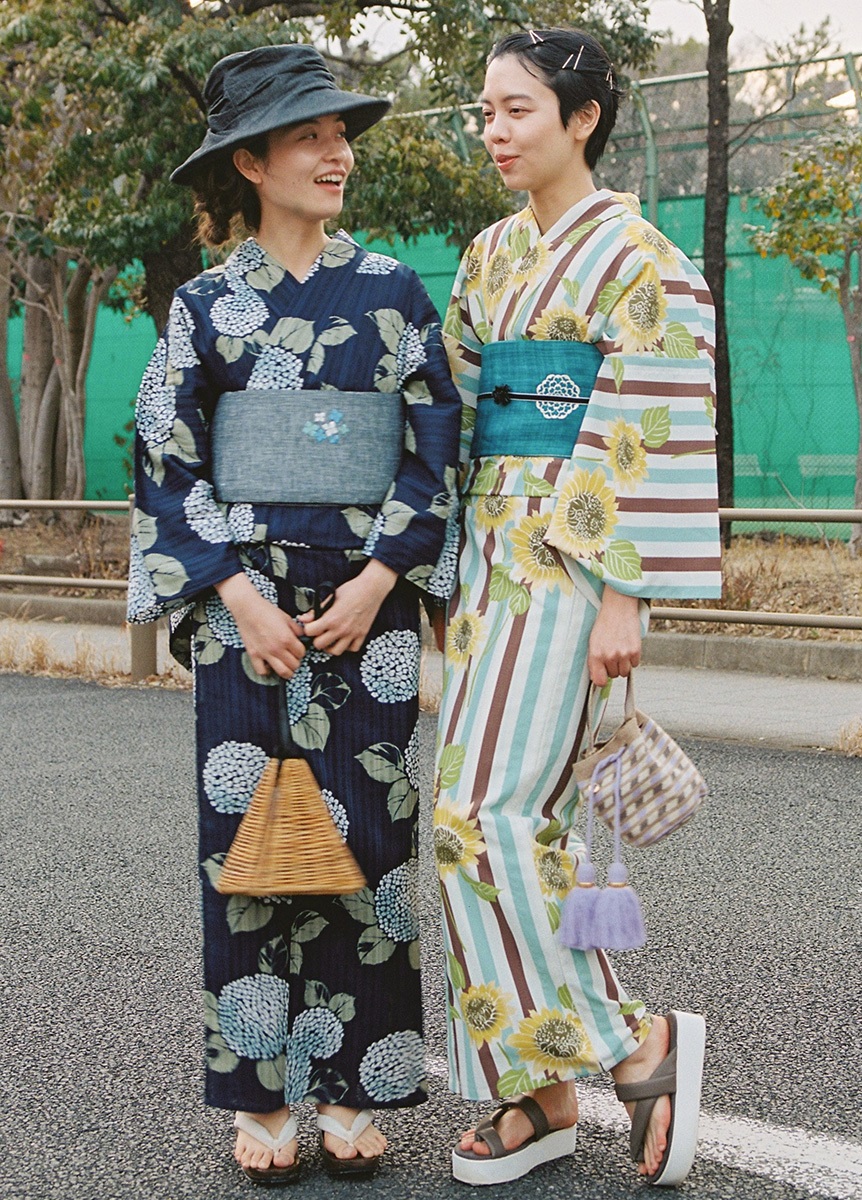 浴衣　一式　着物のやまとで購入花火