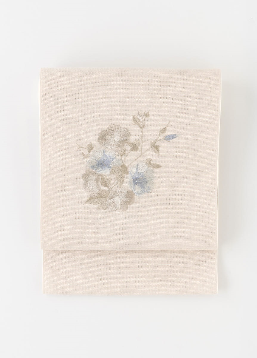週末セール❤️新品未使用　正絹　夏名古屋帯　紗絽　朝顔 楽天市場】朝顔 絽の通販