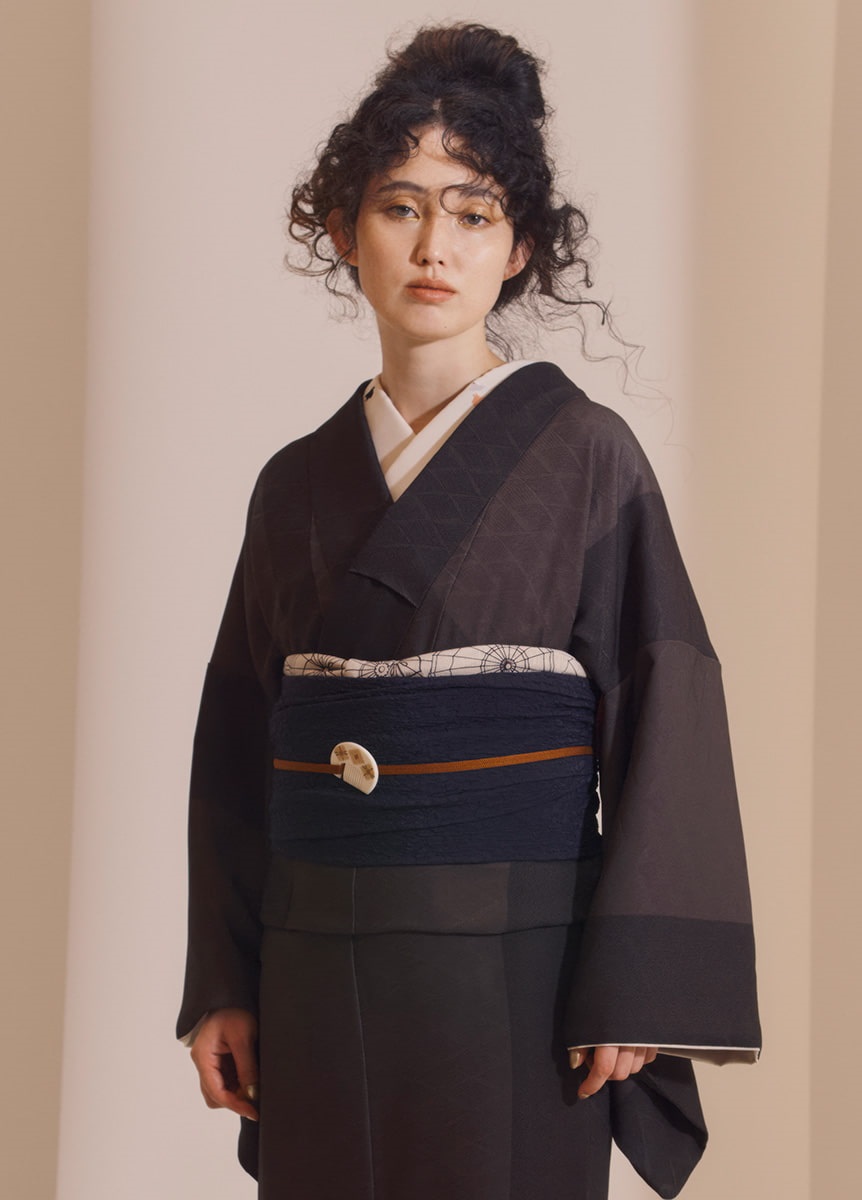 着物のやまと誂製　古代エジプトの染織　ふくれ織　袋帯 着物のやまと誂製 古代エジプトの染織 ふくれ織 袋帯