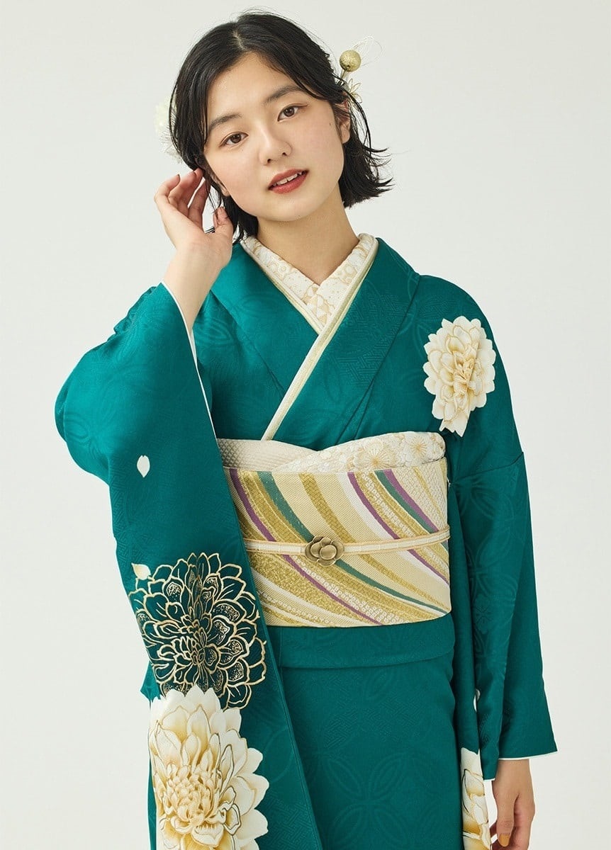 無地三枚重ね衿 生成り | 振袖 | やまとオンラインストア