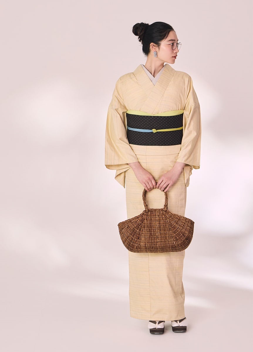 松野屋かごバッグ あけび 織編み | 浴衣コーディネート小物 | やまと