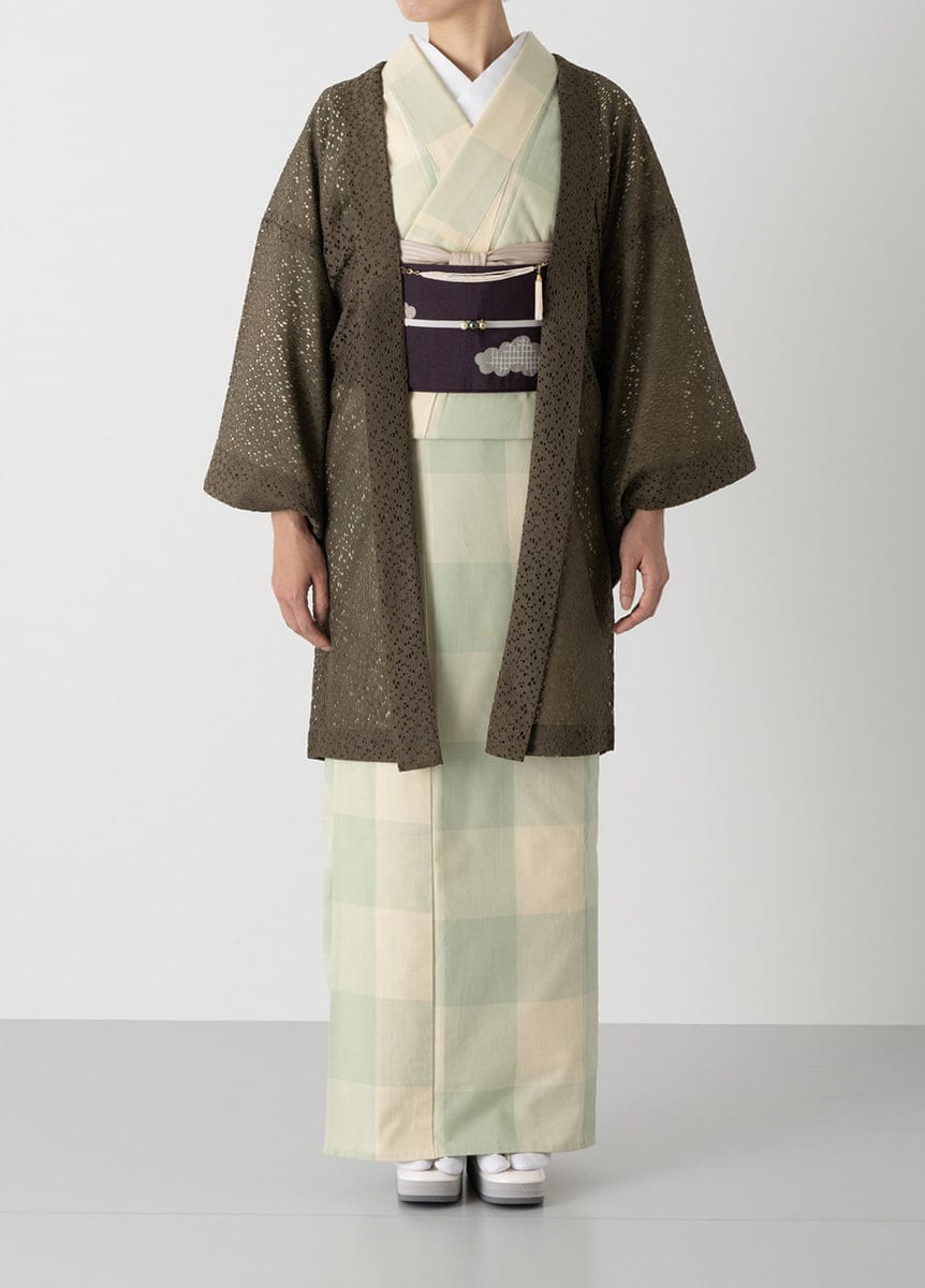 片貝木綿 スタイル 秋