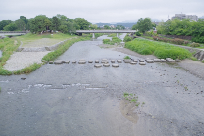 京都を流れる鴨川は千年の都と文化を育んできた沢山の人に愛されている川です。