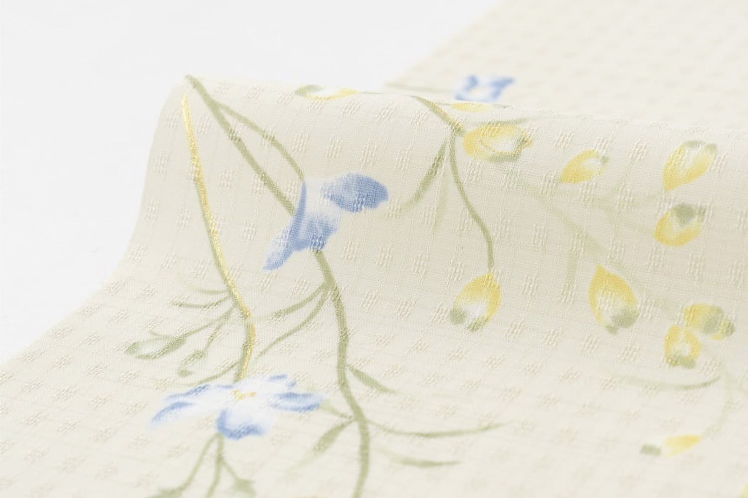 −夏の小紋と色無地−