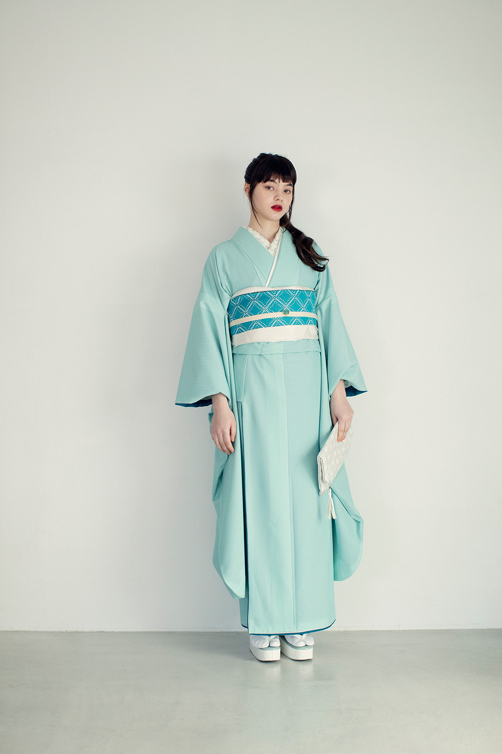 振袖 無地と小紋のシリーズ わたしの ふりそで