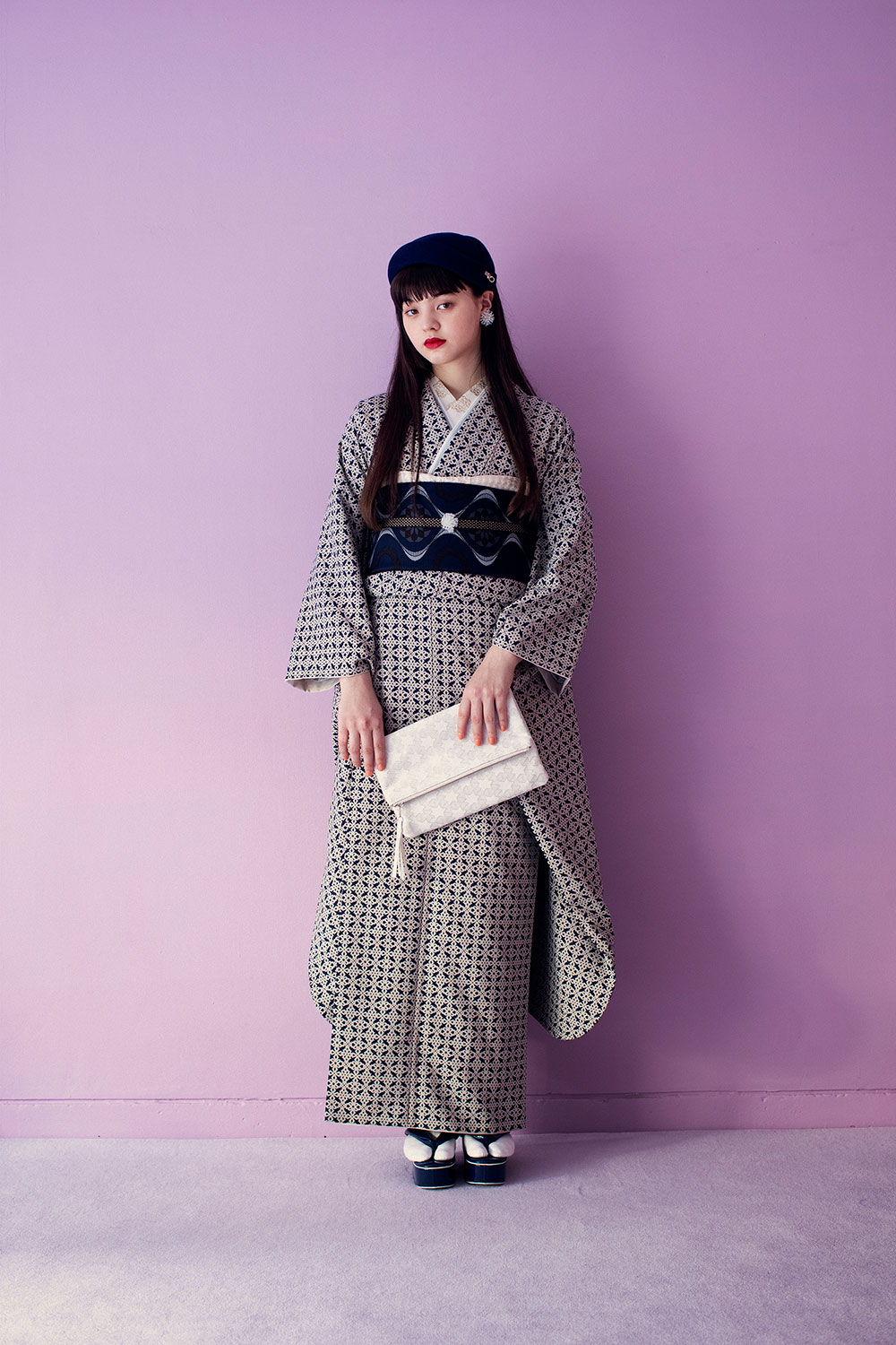 振袖 無地と小紋のシリーズ わたしの ふりそで