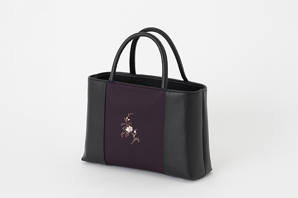 サイドフェイクレザーバッグ