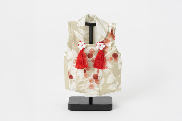 ミニチュア被布（衣桁付き）