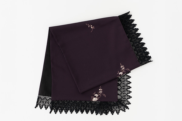 ３面レースショール