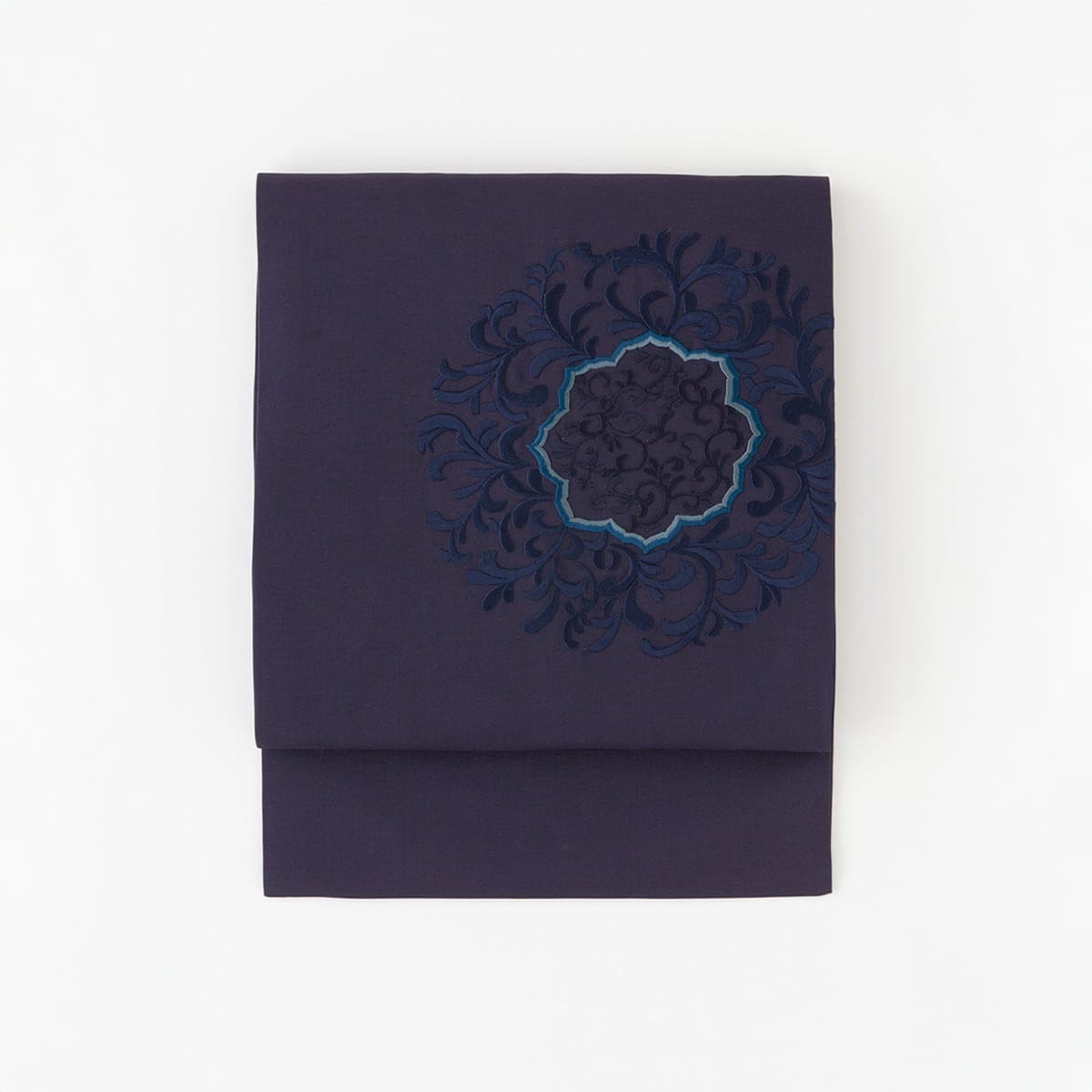 西陣刺繍九寸名古屋帯　朧月-おぼろづき-