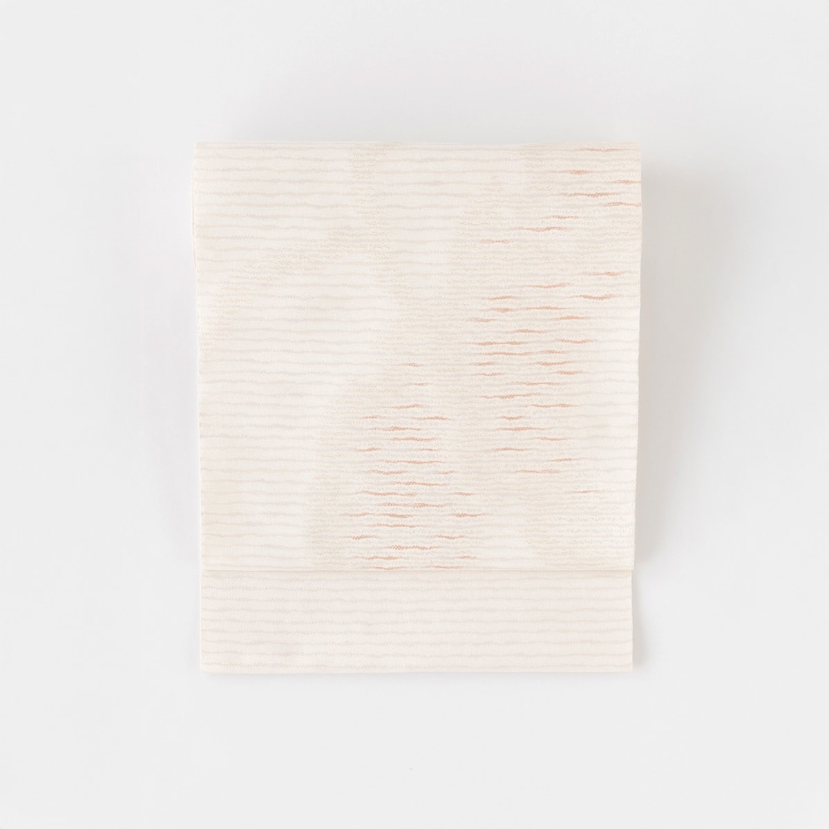 西陣八寸名古屋帯　瞬き　薄桜色