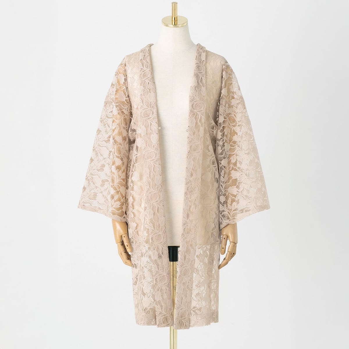 レース羽織　チューリップ　エクリュ