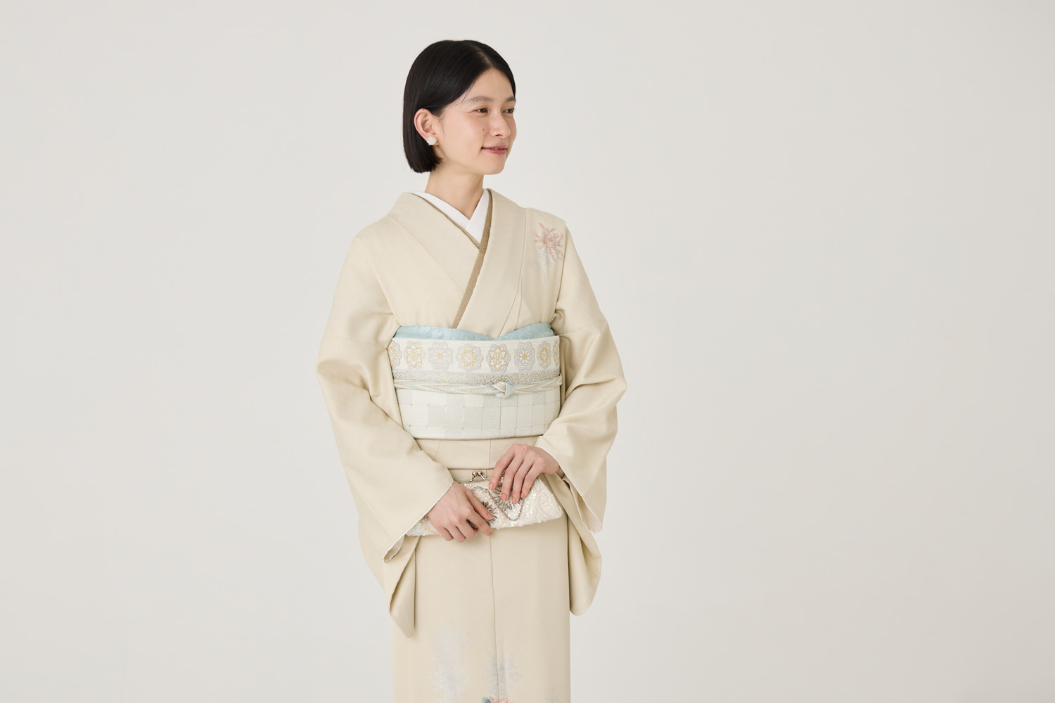 洗える着物 スタイル4