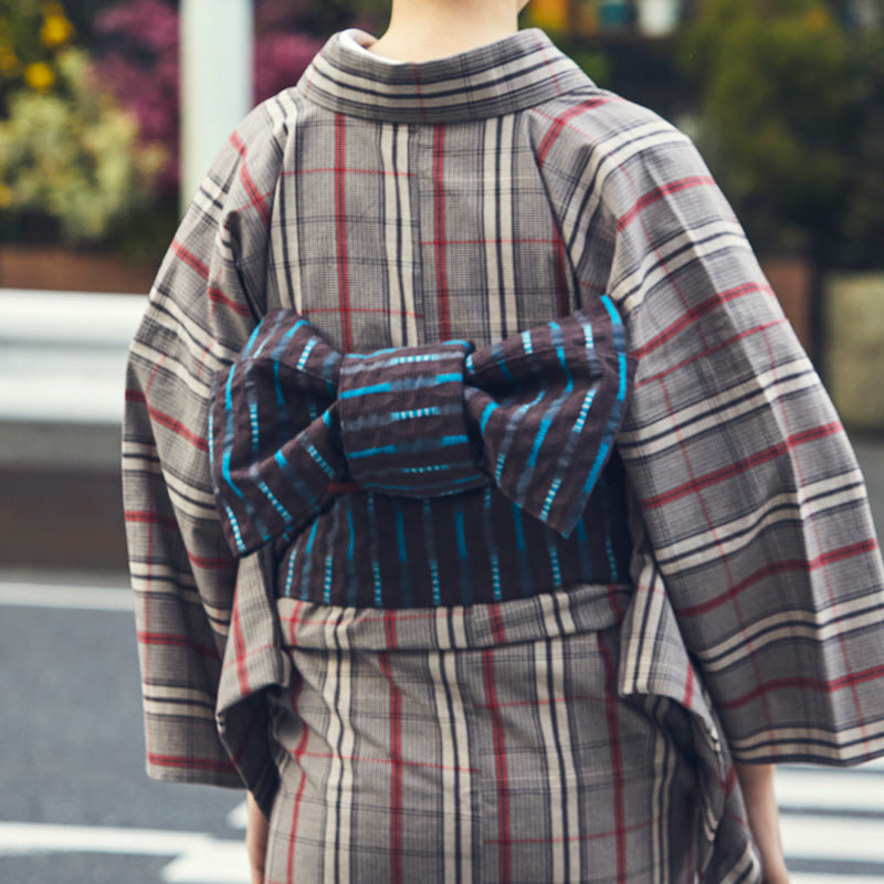 帯結び 文庫結び