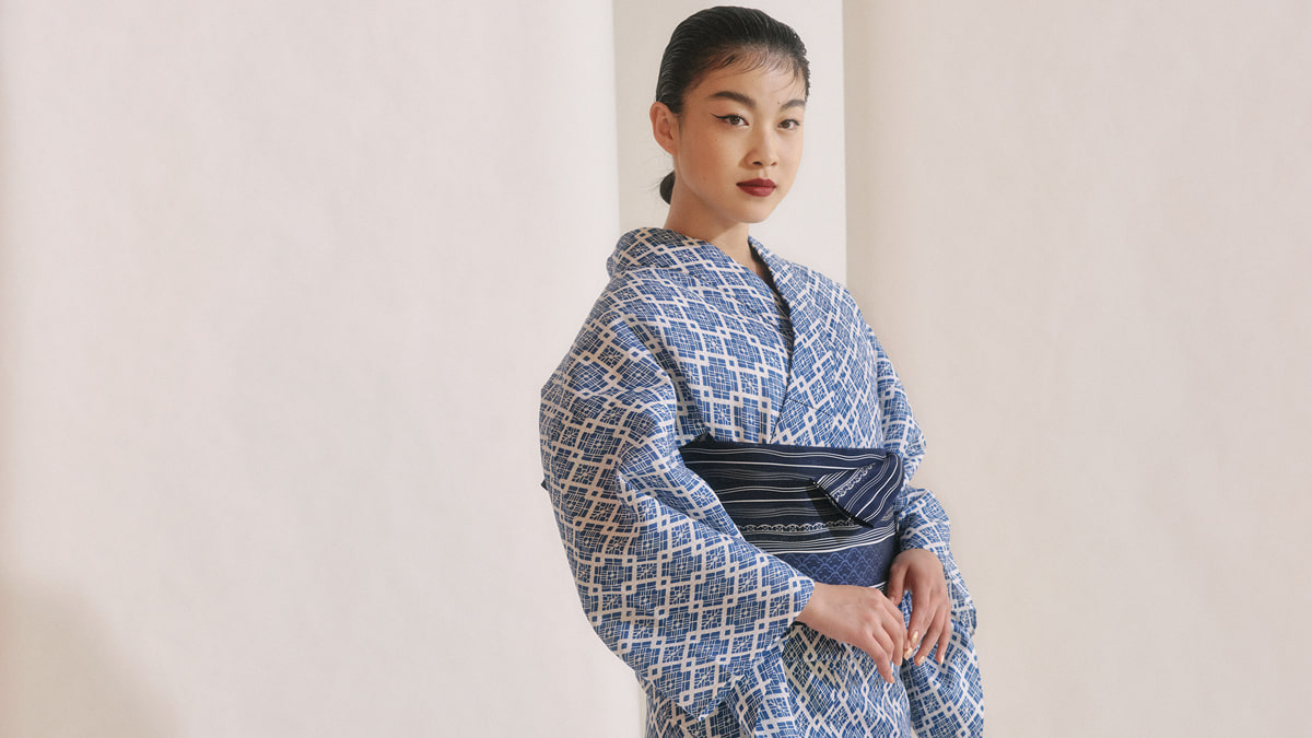 レトロ・古典の浴衣