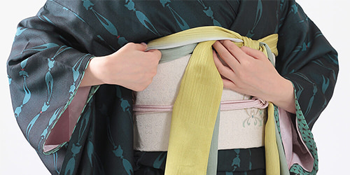 帯揚のお手入れ方法