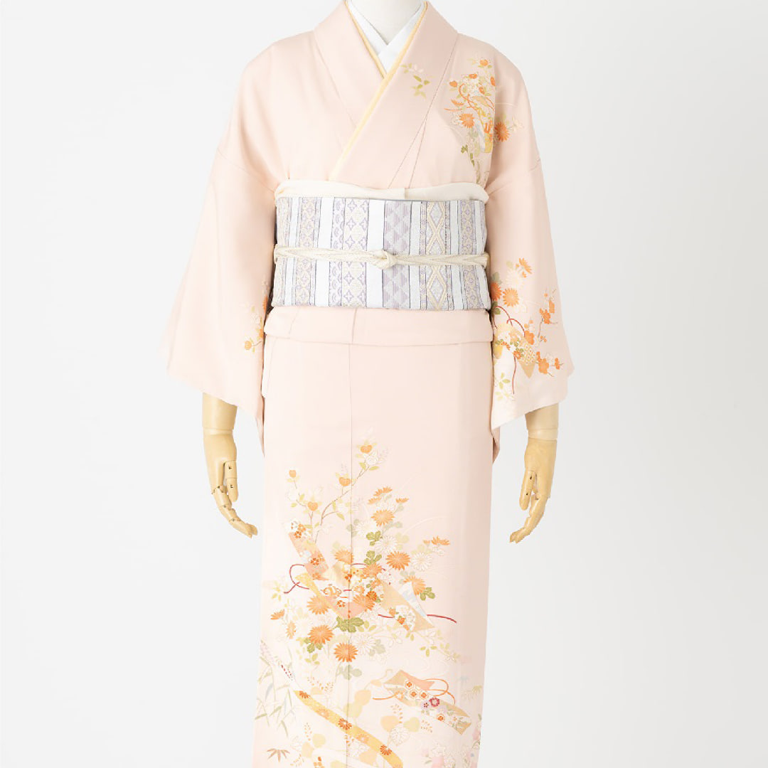 やまとオリジナル訪問着レンタル　凛彩　ピンク　M
