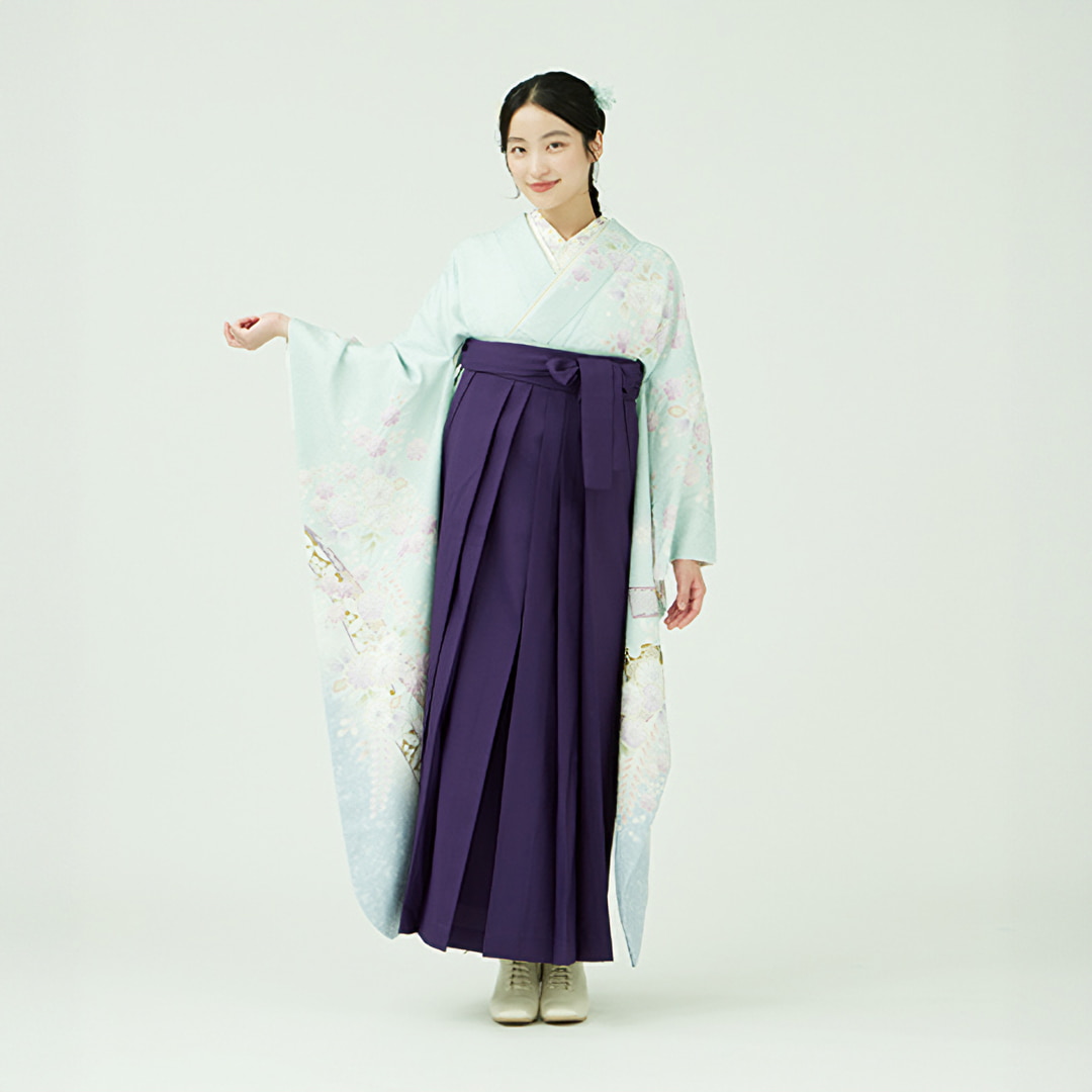 成人式で着用した「振袖」×袴