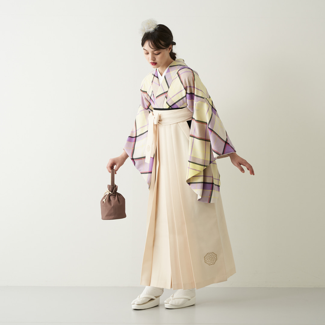 袴レンタル8点セット　ダリア袴１０