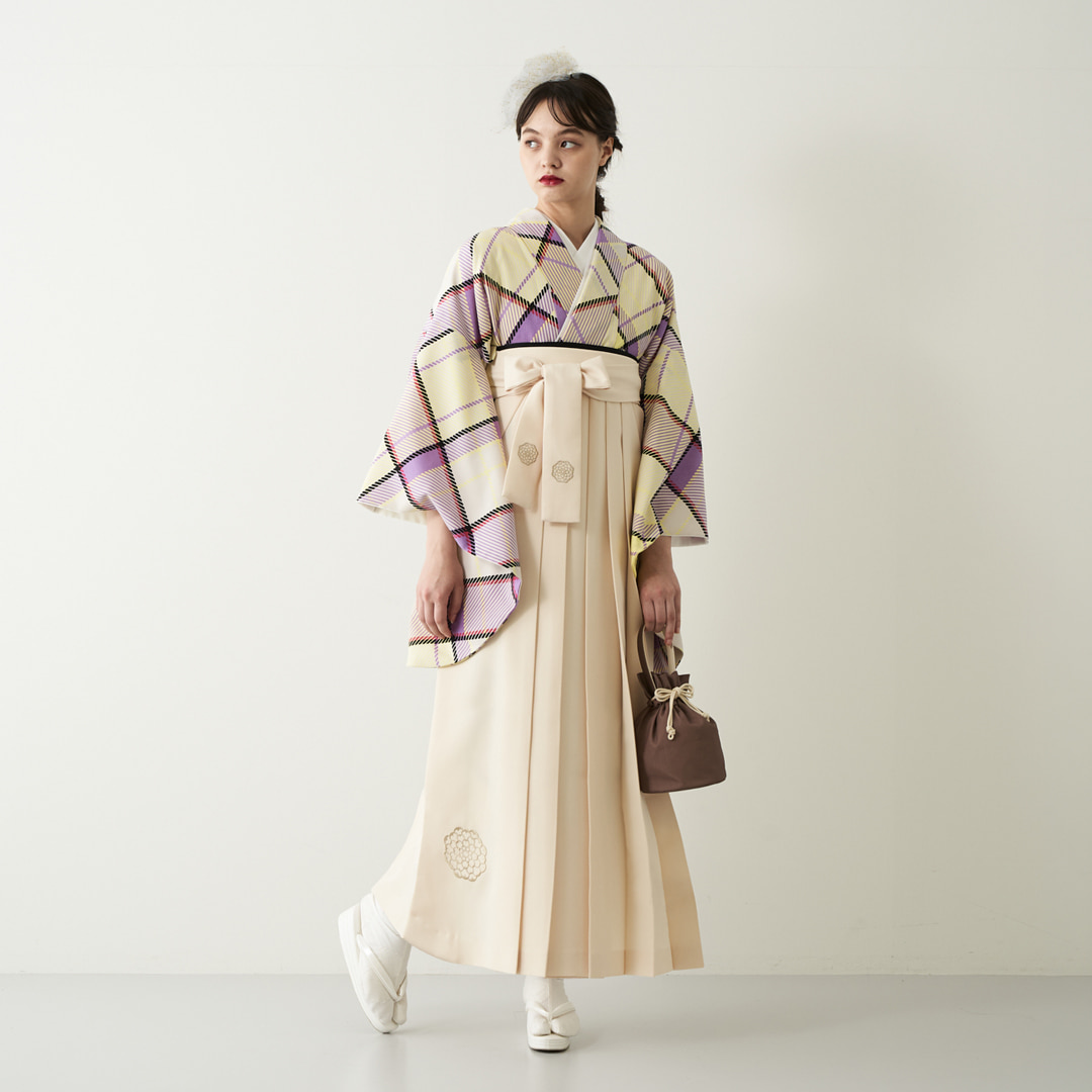 袴レンタル8点セット　ダリア袴１０