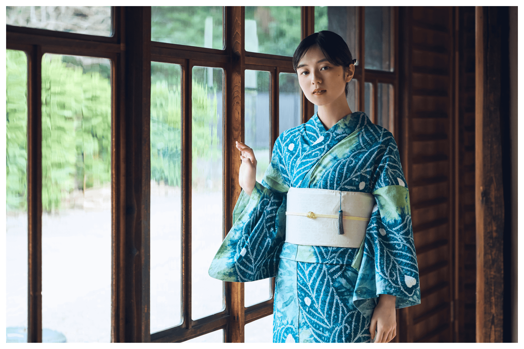 大人らしい浴衣の着方